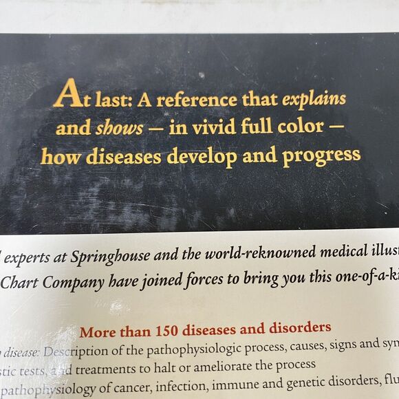 NEW Anatomical Chart Company Atlas of Pathophysiology Hardcover Color Pristine - Picture 7 of 16